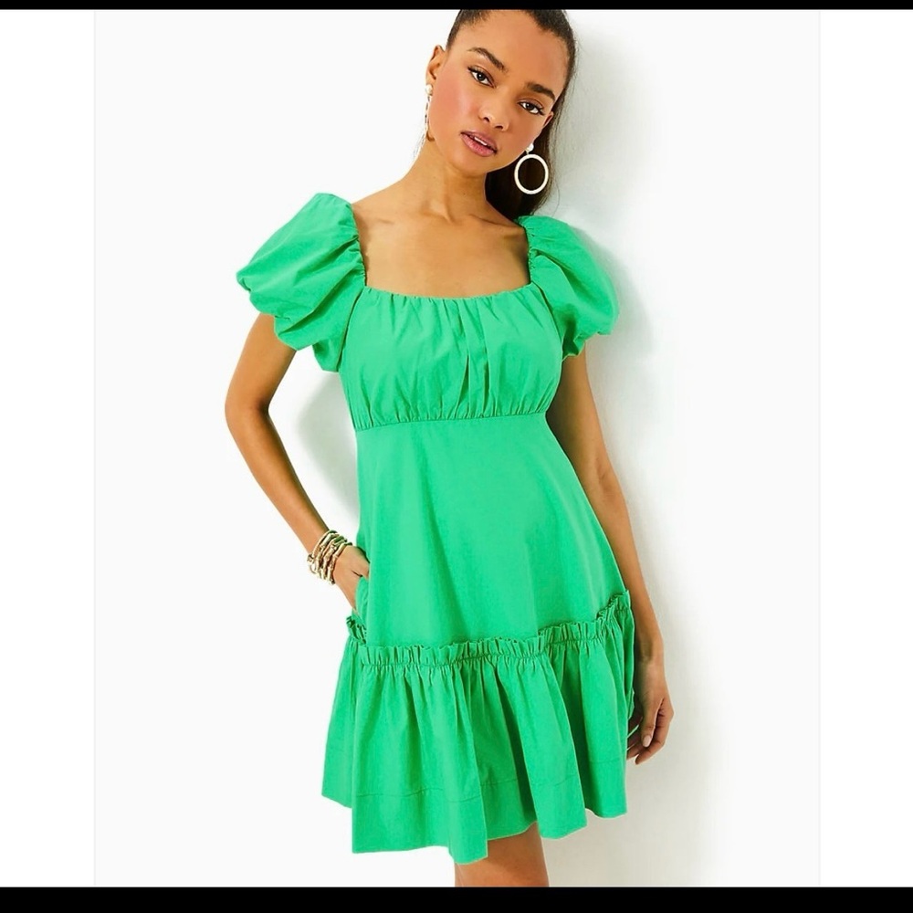 Lilly Pulitzer Nastia Short Sleeve Cotton Dress